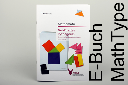 7655-EM Heft E-Buch MathType "GeoPuzzles Pythagoras - Geometrische Sätze zum Anfassen" 