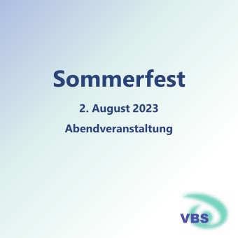 VBS2023T-EVSO VBS-Kongressabend - Sommerfest 2023 